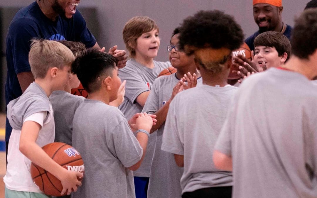 Dallas Maverick’s Jaden Hardy Basketball Camp